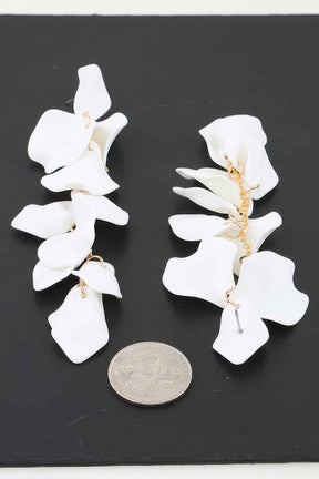 Bright Petal Blossom Drop Earrings