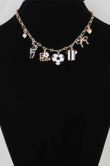 Varsity Vibes Soccer Charm Necklace