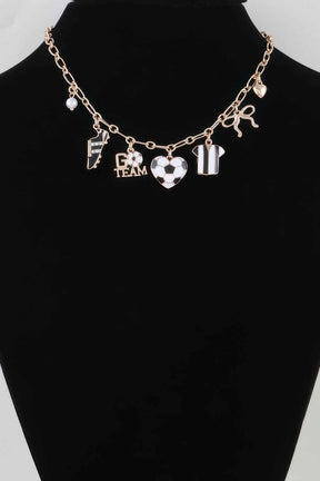 Varsity Vibes Soccer Charm Necklace