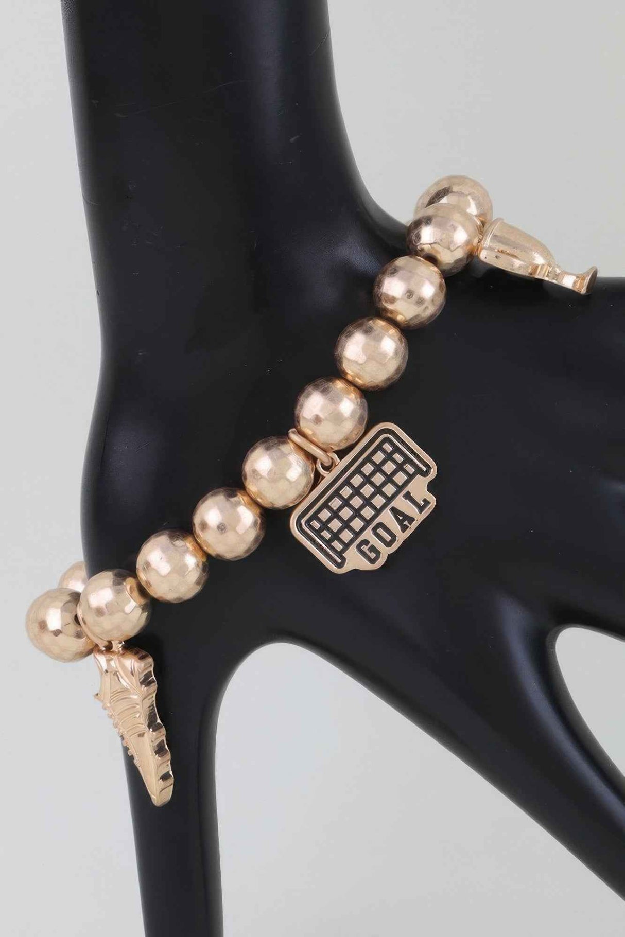 Game Day Glory Soccer Charm Bracelet
