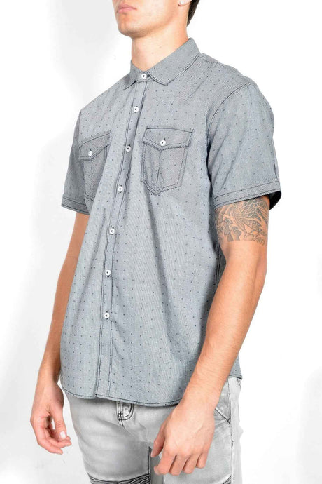 Men's Casual Short Sleeve Patterned Shirts