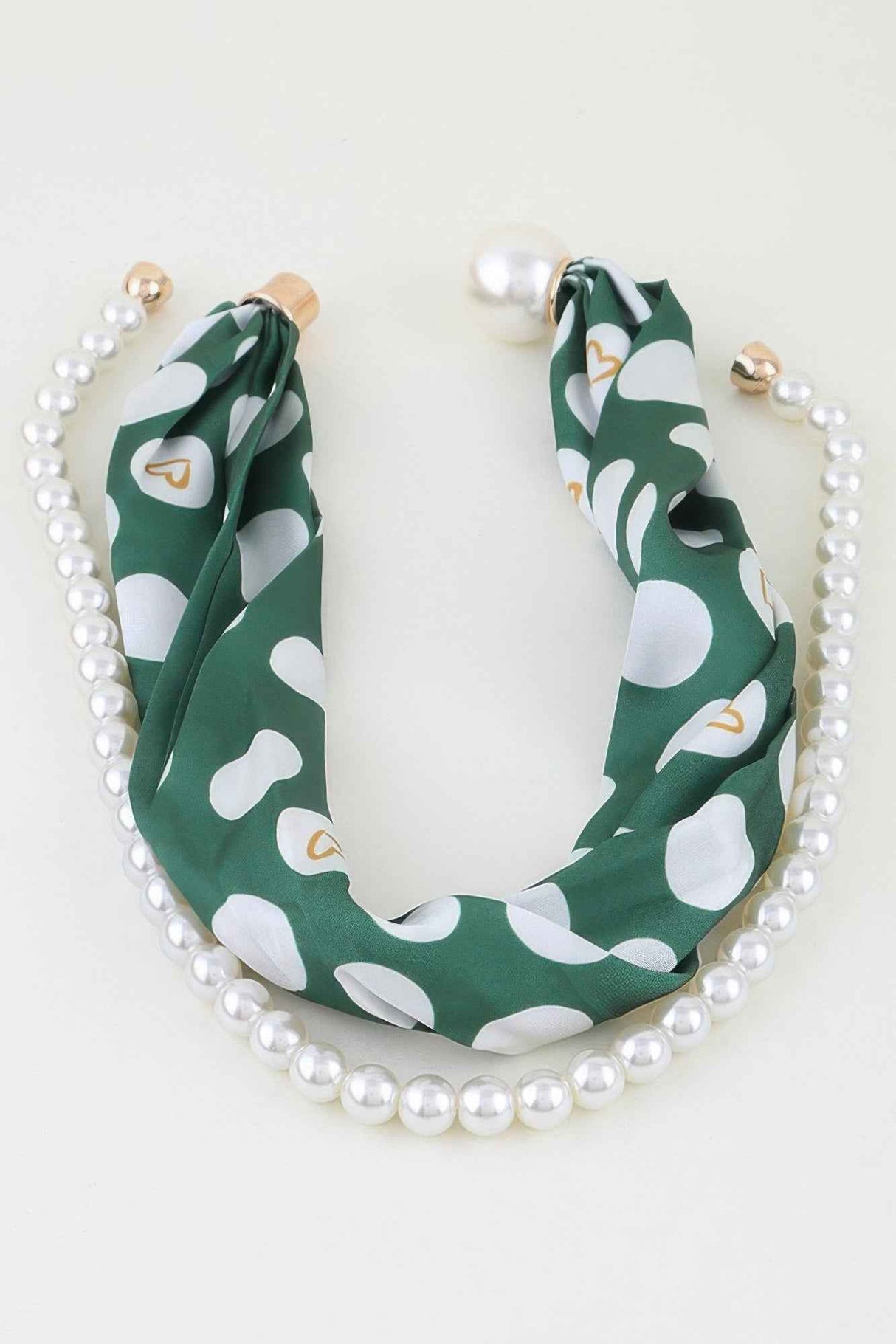 Luxury Scarf Beaded Choker Necklace