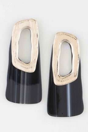 Modern Retro Streak Fashion Earrings