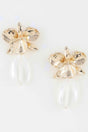 Hammered Blooming Orchid Drop Earrings