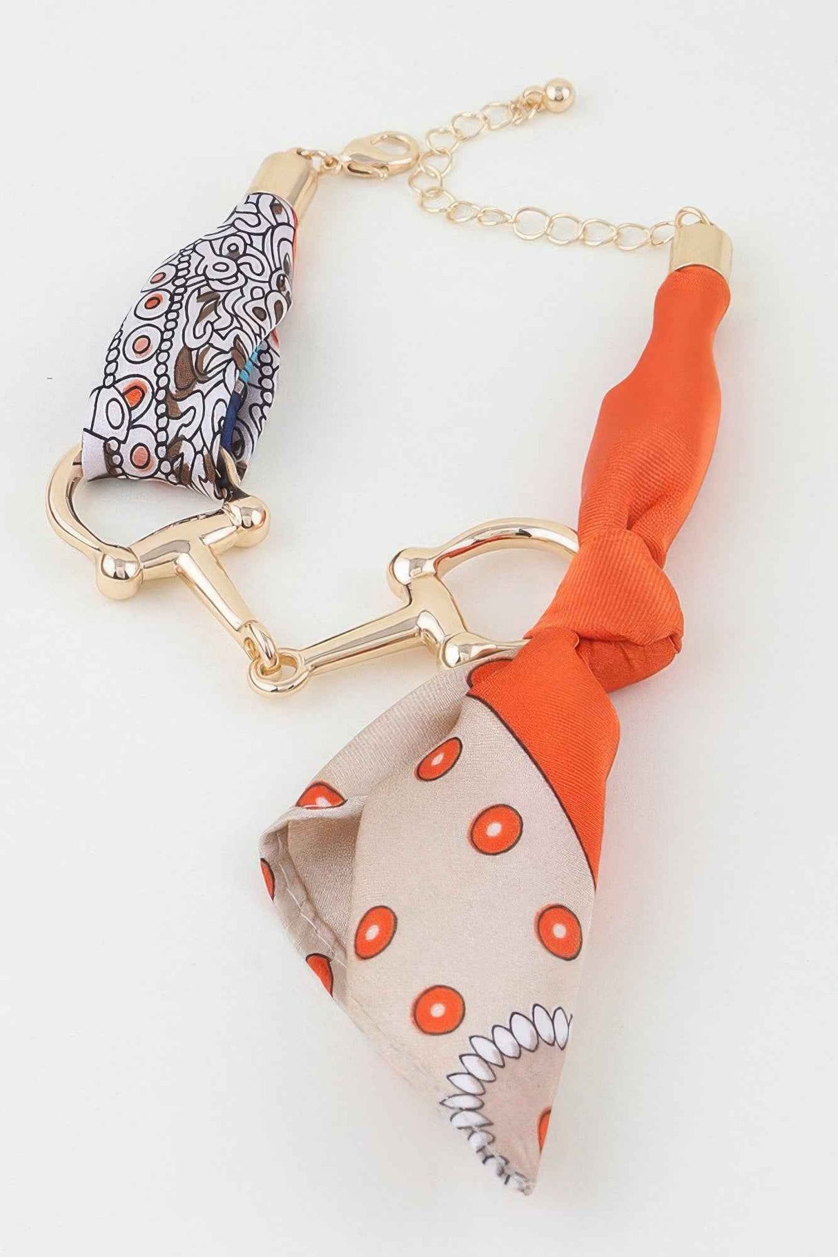 Scarf Wrap Toggle Chain Bracelet