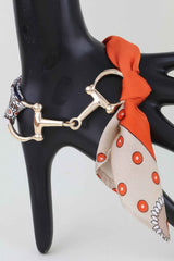 Scarf Wrap Toggle Chain Bracelet