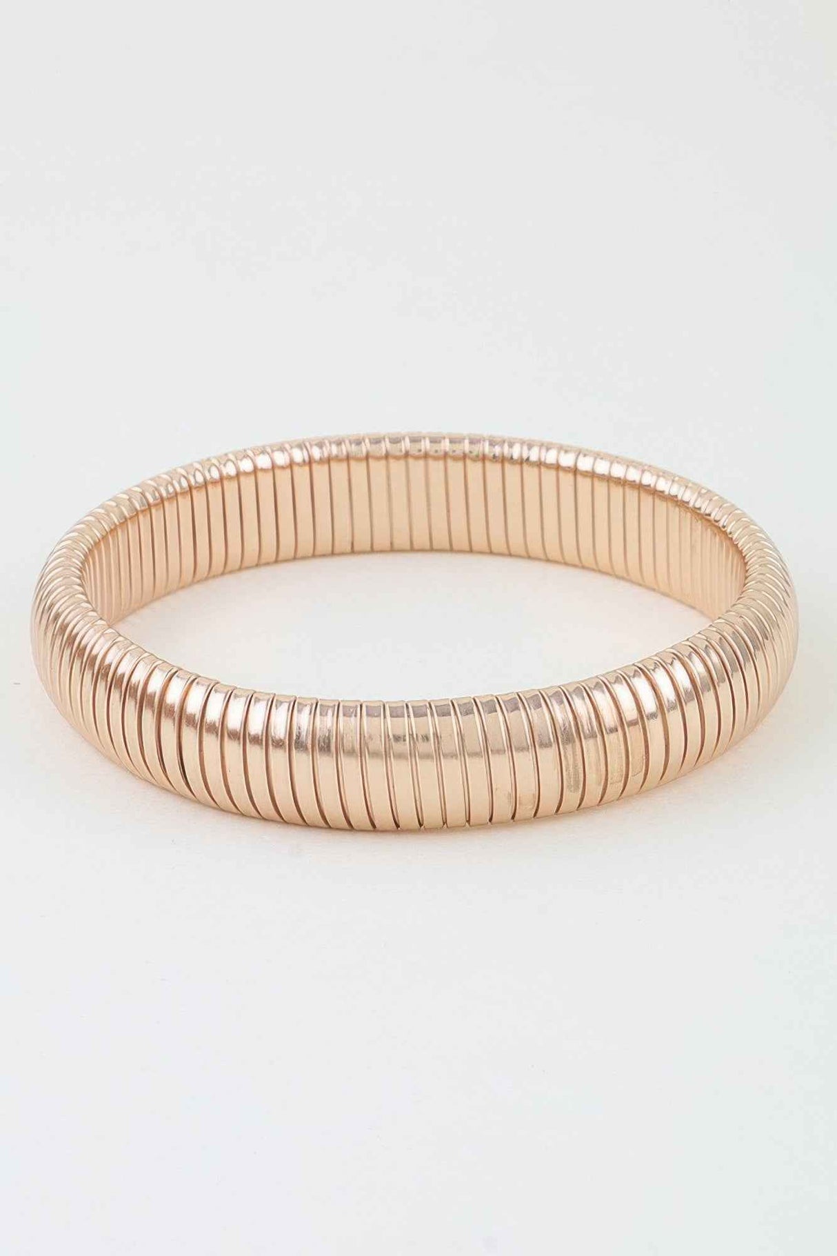 Polished Snake Chain Bangle Bracelet