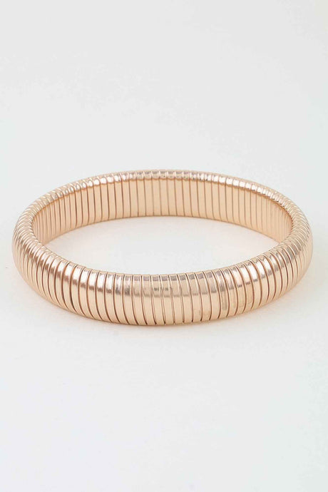 Polished Snake Chain Bangle Bracelet