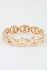 Polished Mariner Link Chain Bracelet