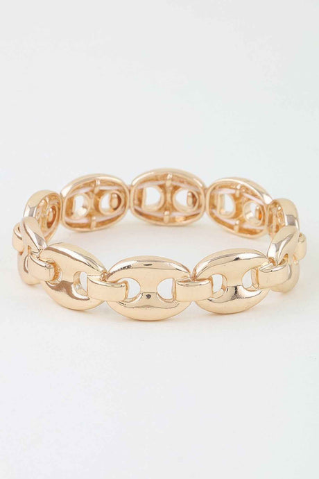 Polished Mariner Link Chain Bracelet