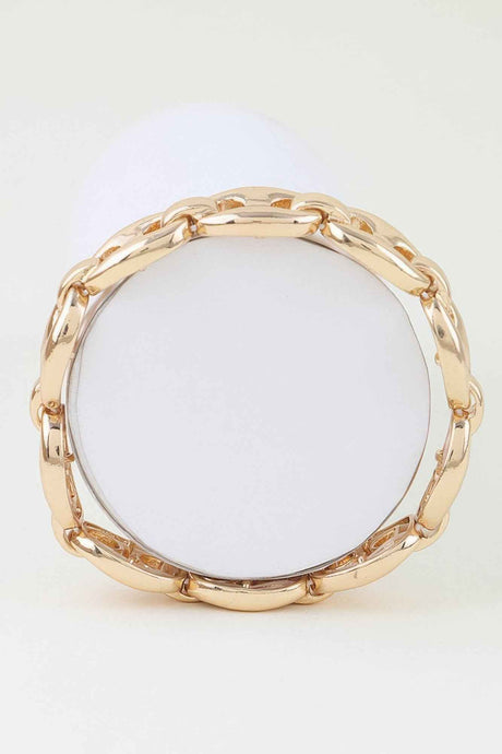 Polished Mariner Link Chain Bracelet