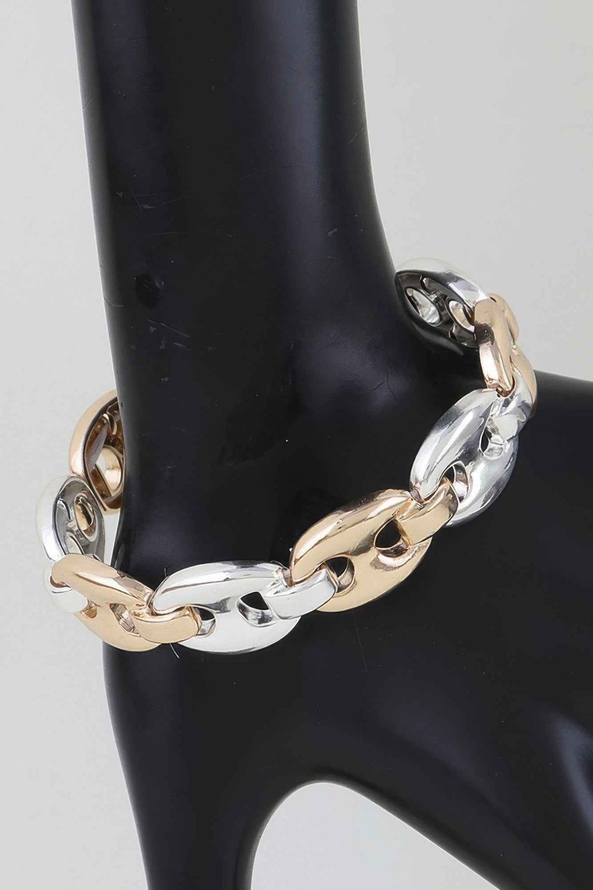 Polished Mariner Link Chain Bracelet