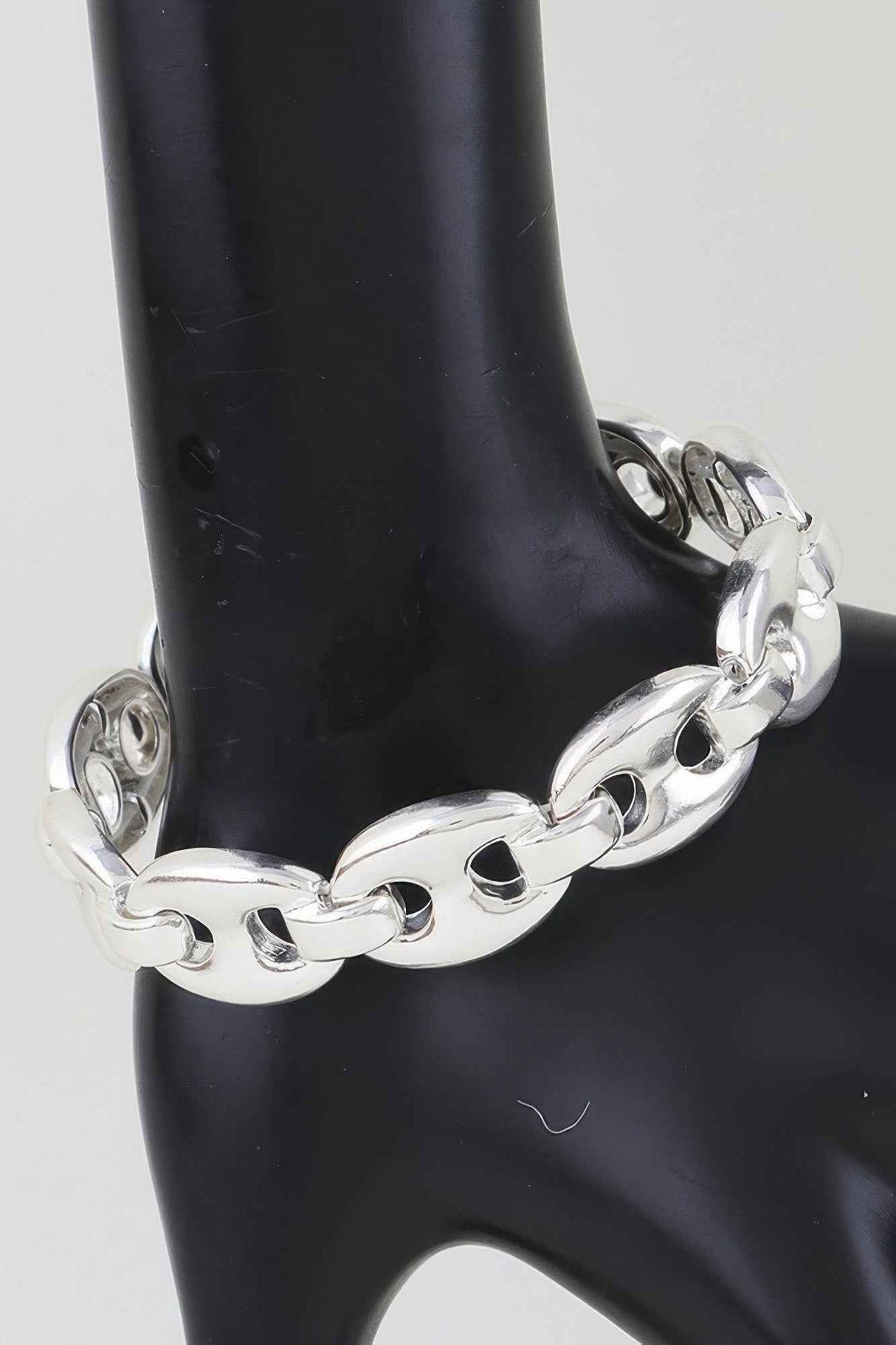 Polished Mariner Link Chain Bracelet