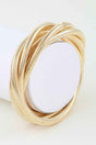 Multi Tangled Tube Chain Bracelet