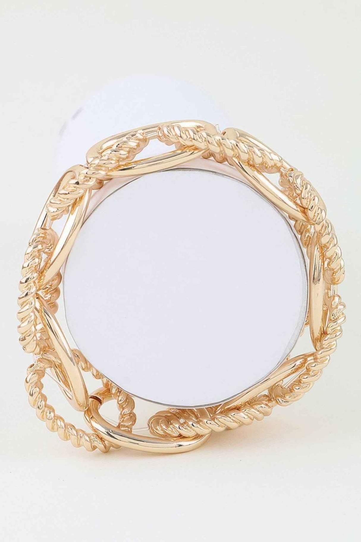 Multi Twisted Link Chain Bracelet