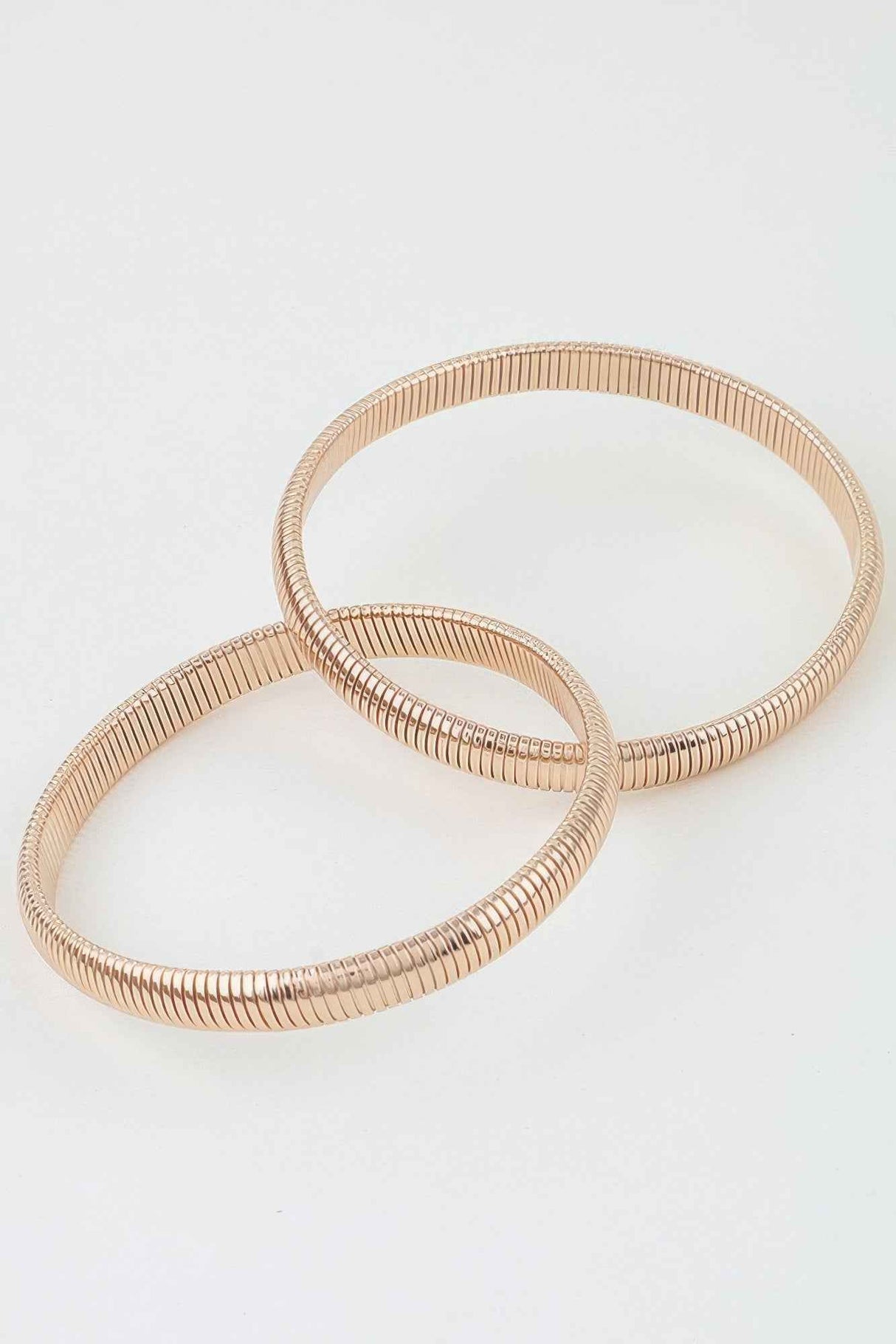 Intertwined Snake Chain Bangle Bracelet