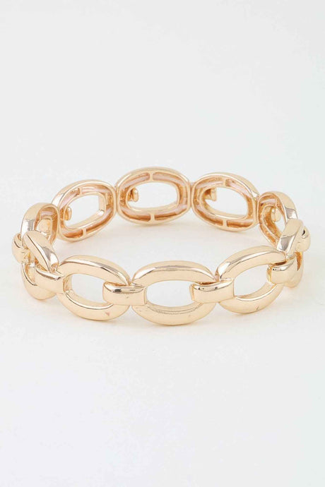 Polished Link Chain Bracelet