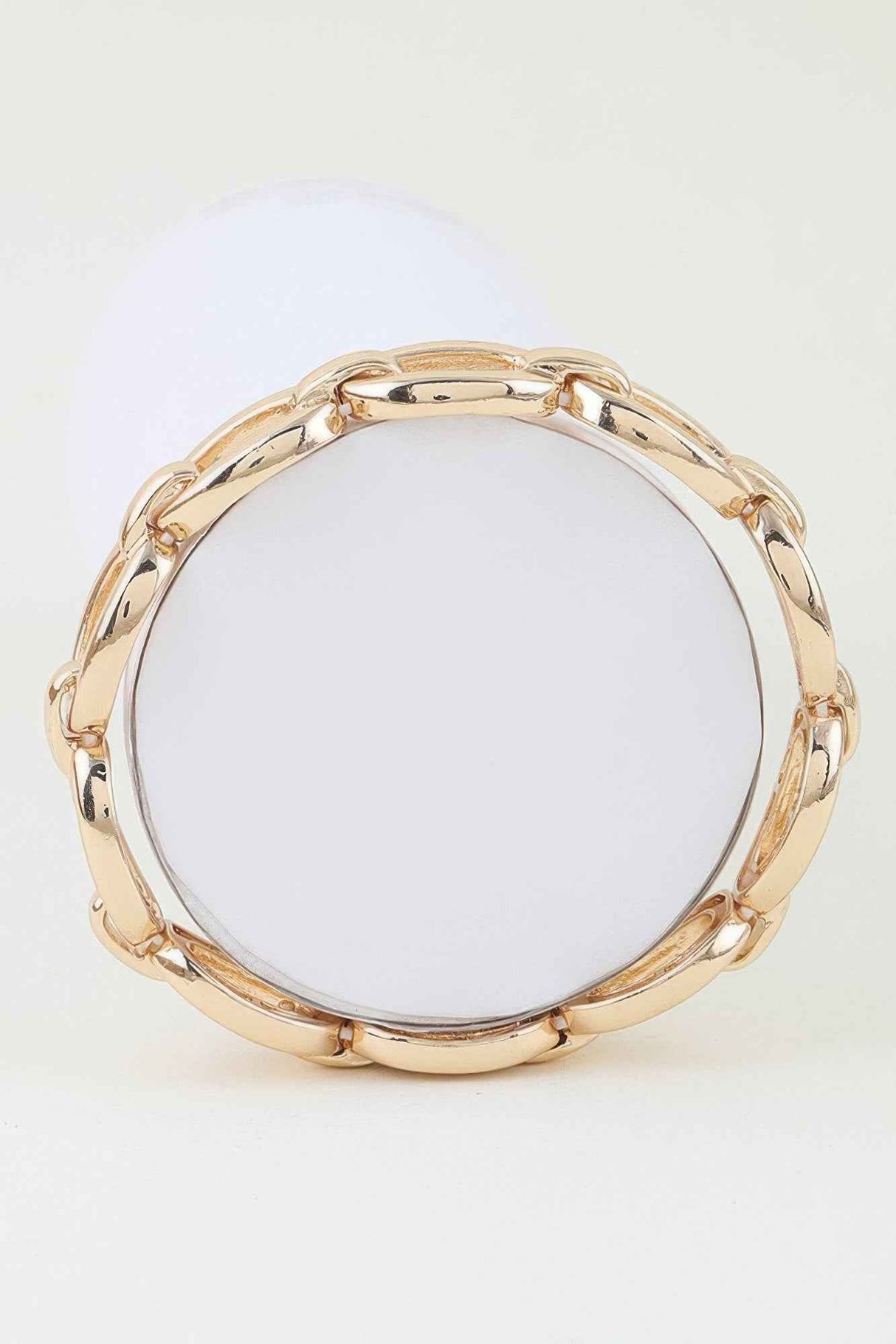 Polished Link Chain Bracelet