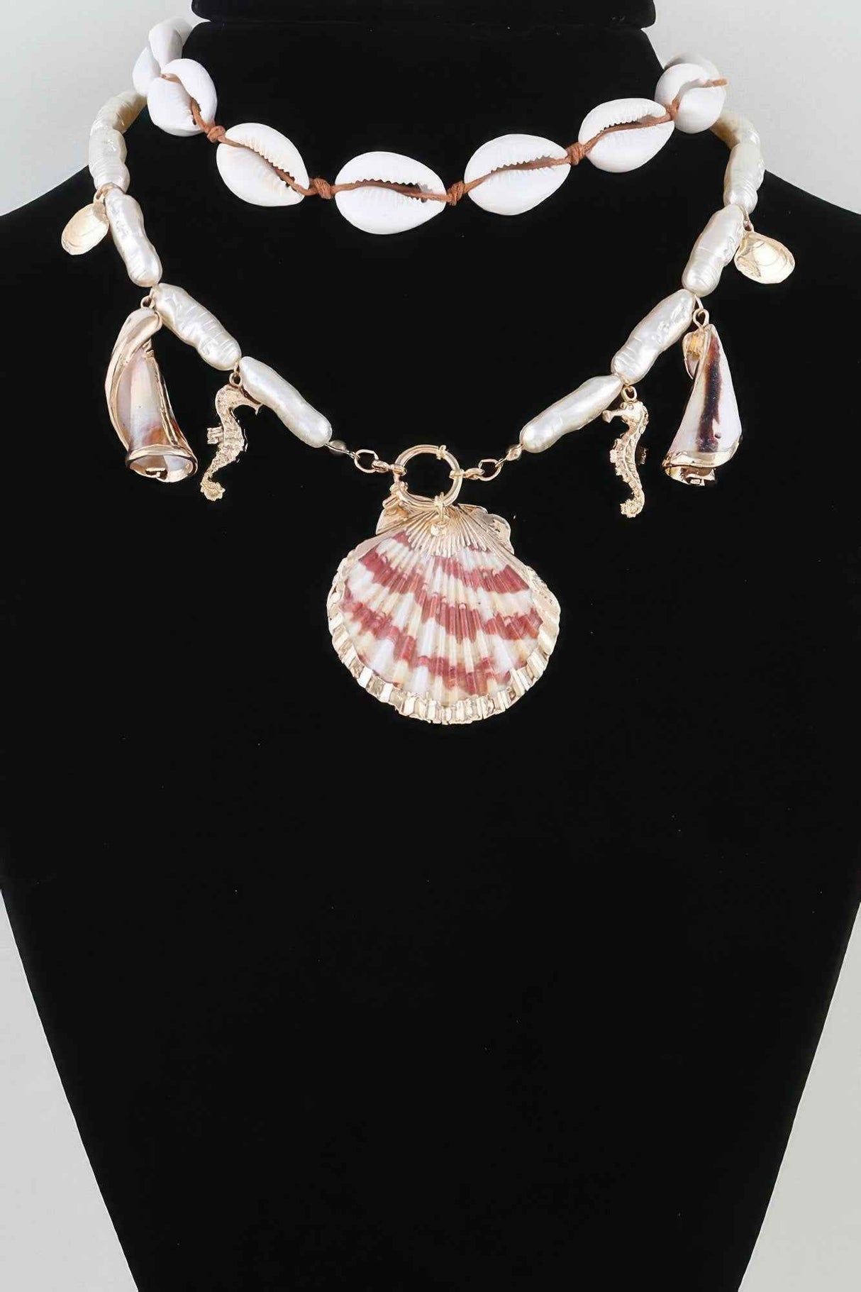Under The Sea Double Charm Necklace