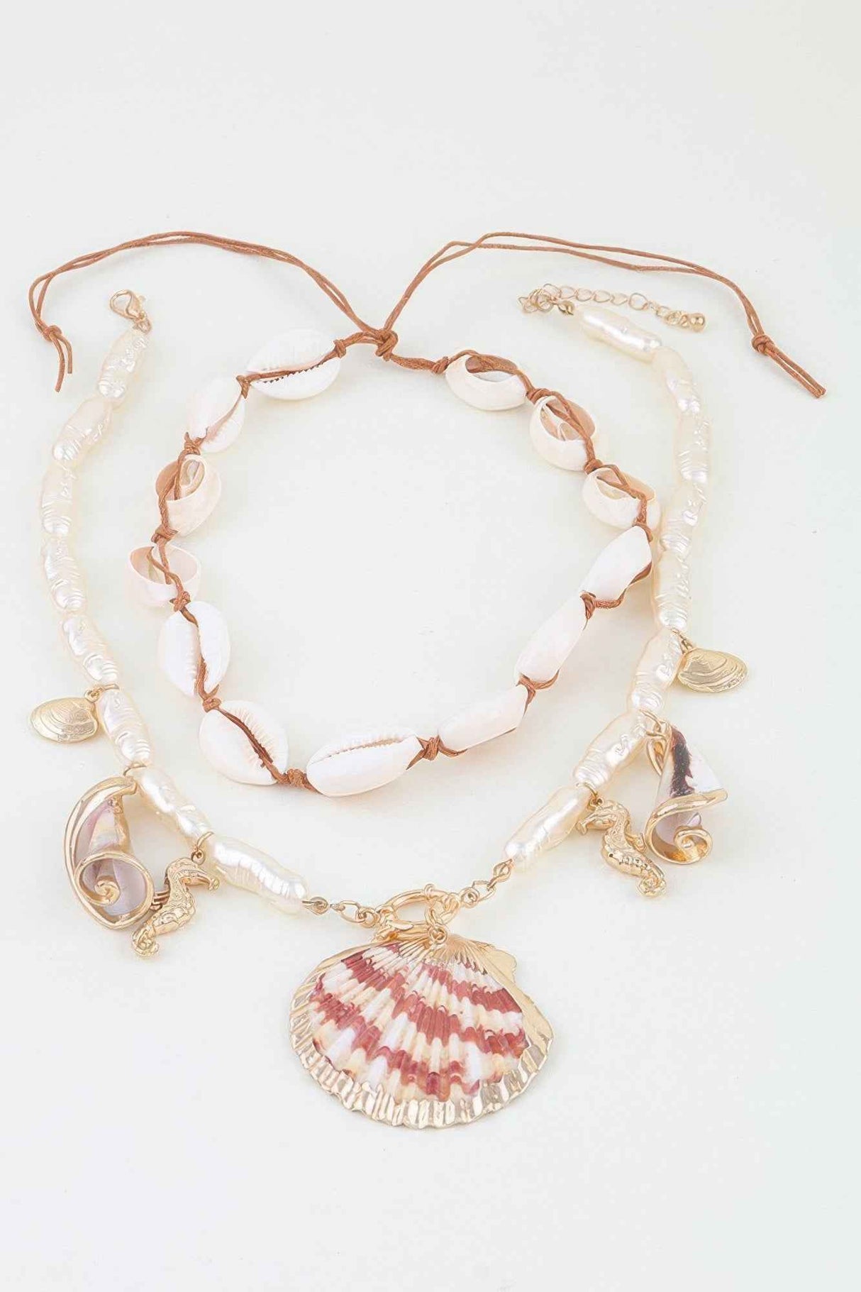 Under The Sea Double Charm Necklace