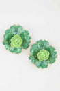 Blooming Watercolor Flower Earrings