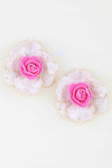 Blooming Watercolor Flower Earrings