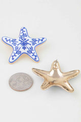 Antique Starfish Stud Earrings
