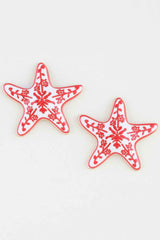 Antique Starfish Stud Earrings
