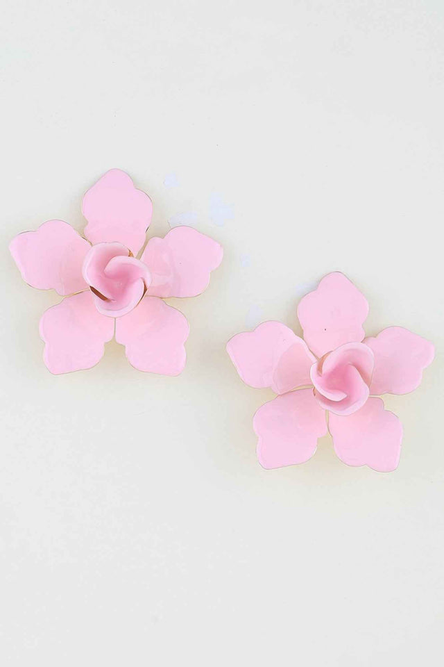 Modern Sakura Stud Earrings