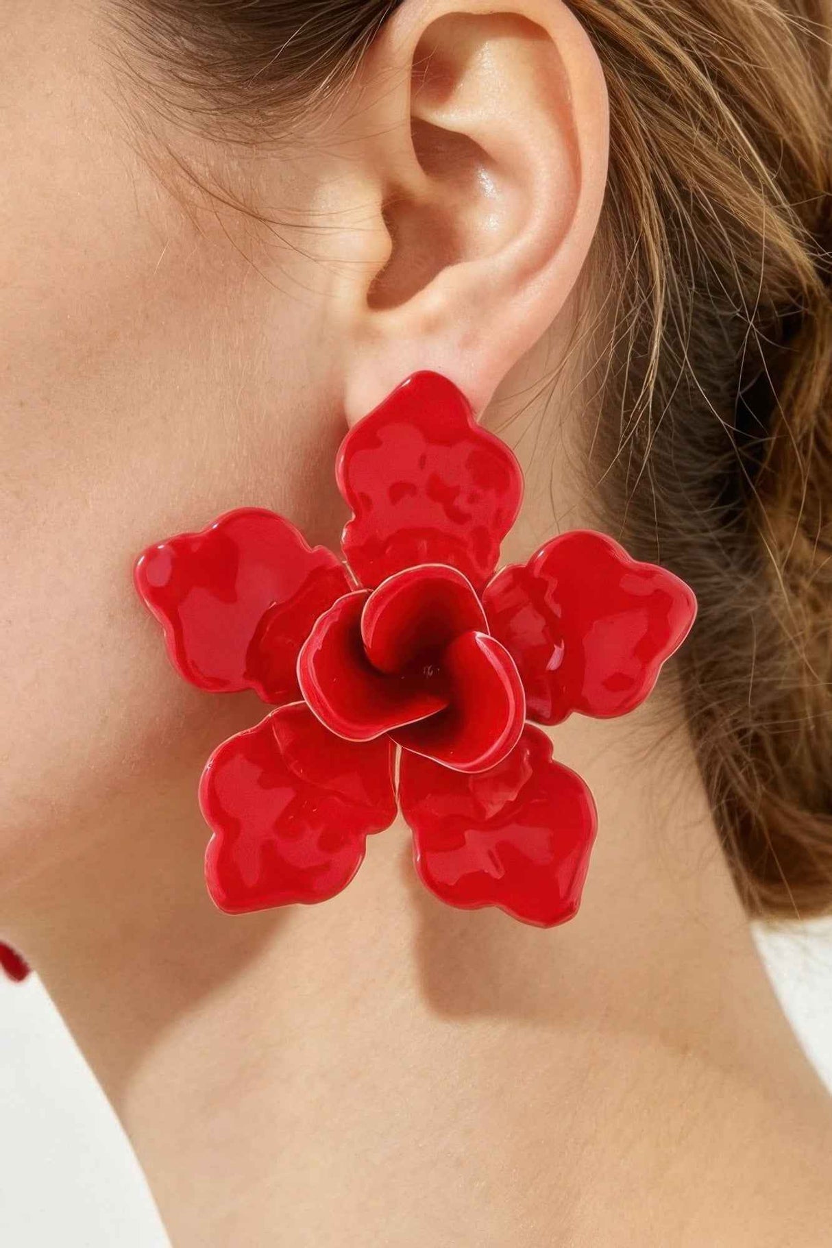 Modern Sakura Stud Earrings