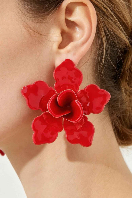 Modern Sakura Stud Earrings
