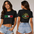 Short Sleeve Cotton Mexico Print Shirt