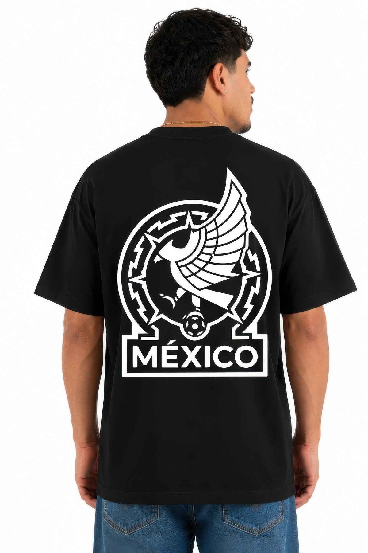 Mexico Print Heavy Weight Graphic Print 7.5 Oz Tee