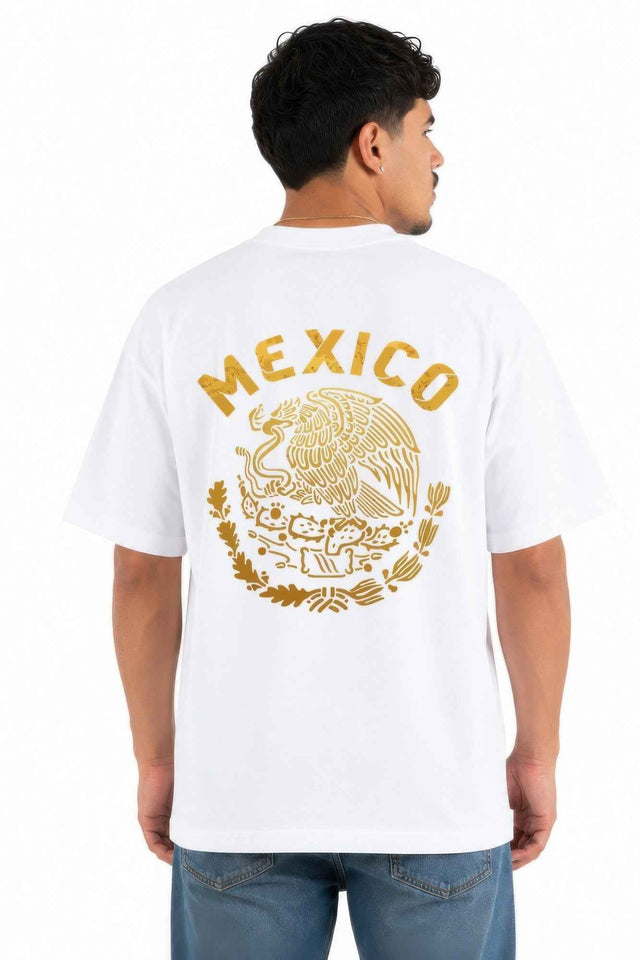 Mexico Print Heavy Weight Graphic Print 7.5 Oz Tee