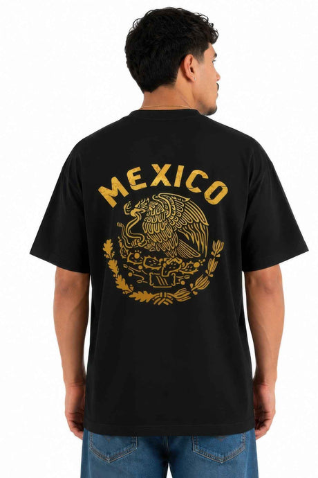 Mexico Print Heavy Weight Graphic Print 7.5 Oz Tee
