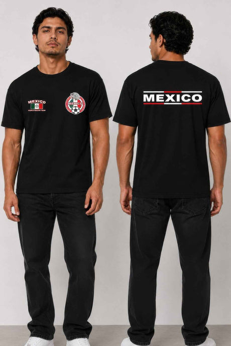 Mens Mexico Print Ring-spun Cotton Tshirt