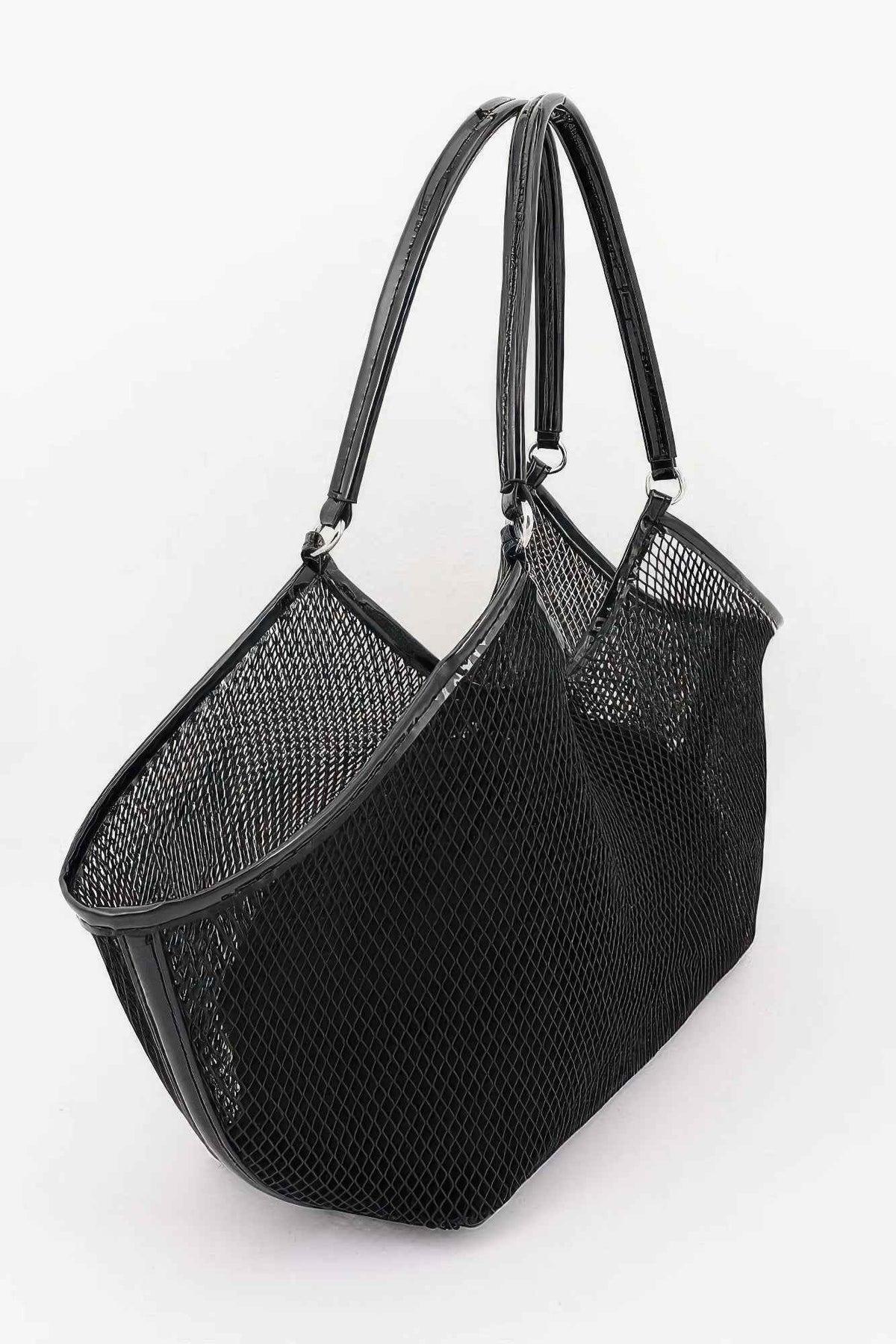 Mesh Tote Bag With Removable Liner