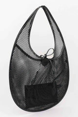 Mesh Tote With Detachable Pouch