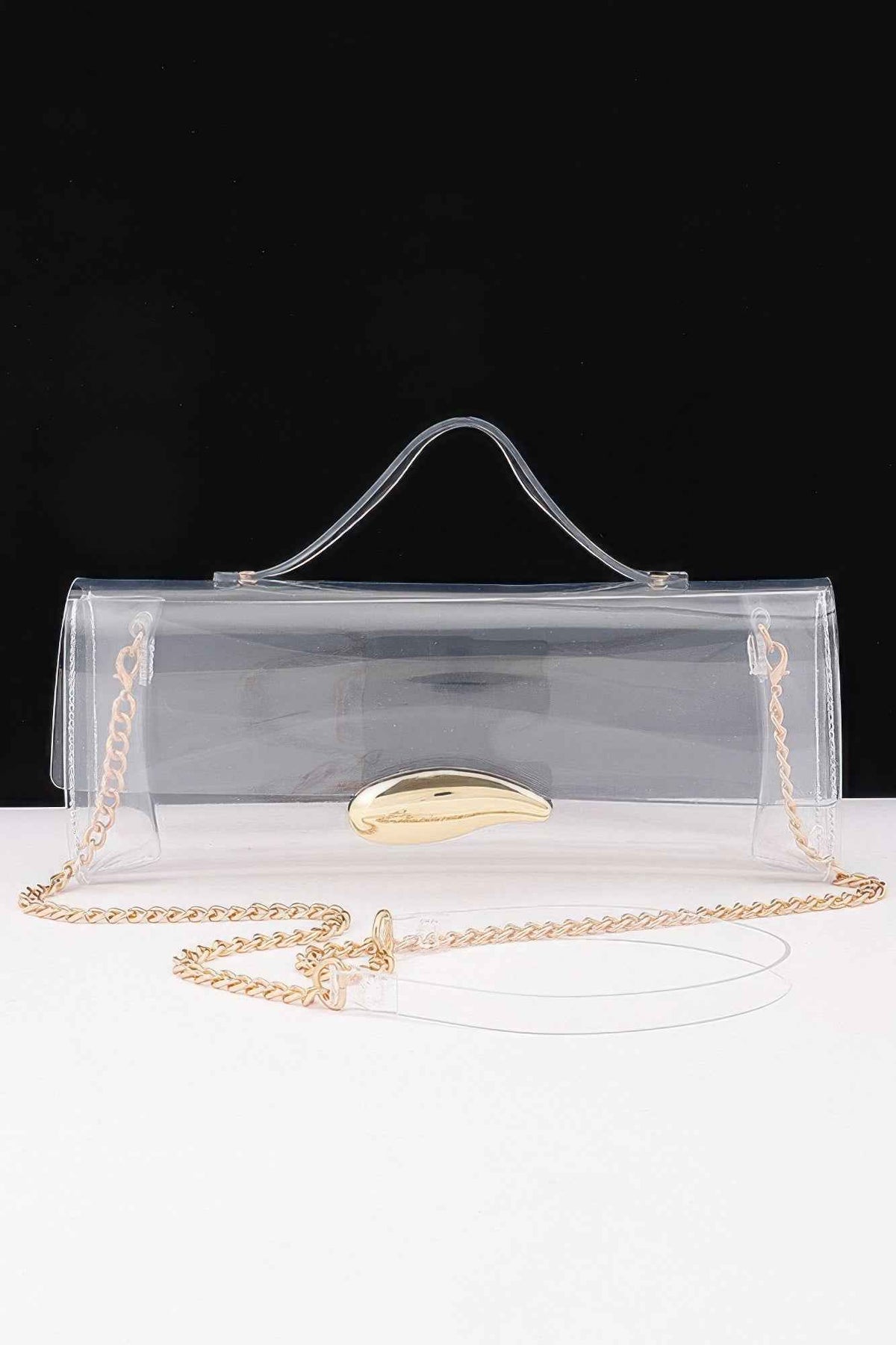 Transparent Top Handle Bag