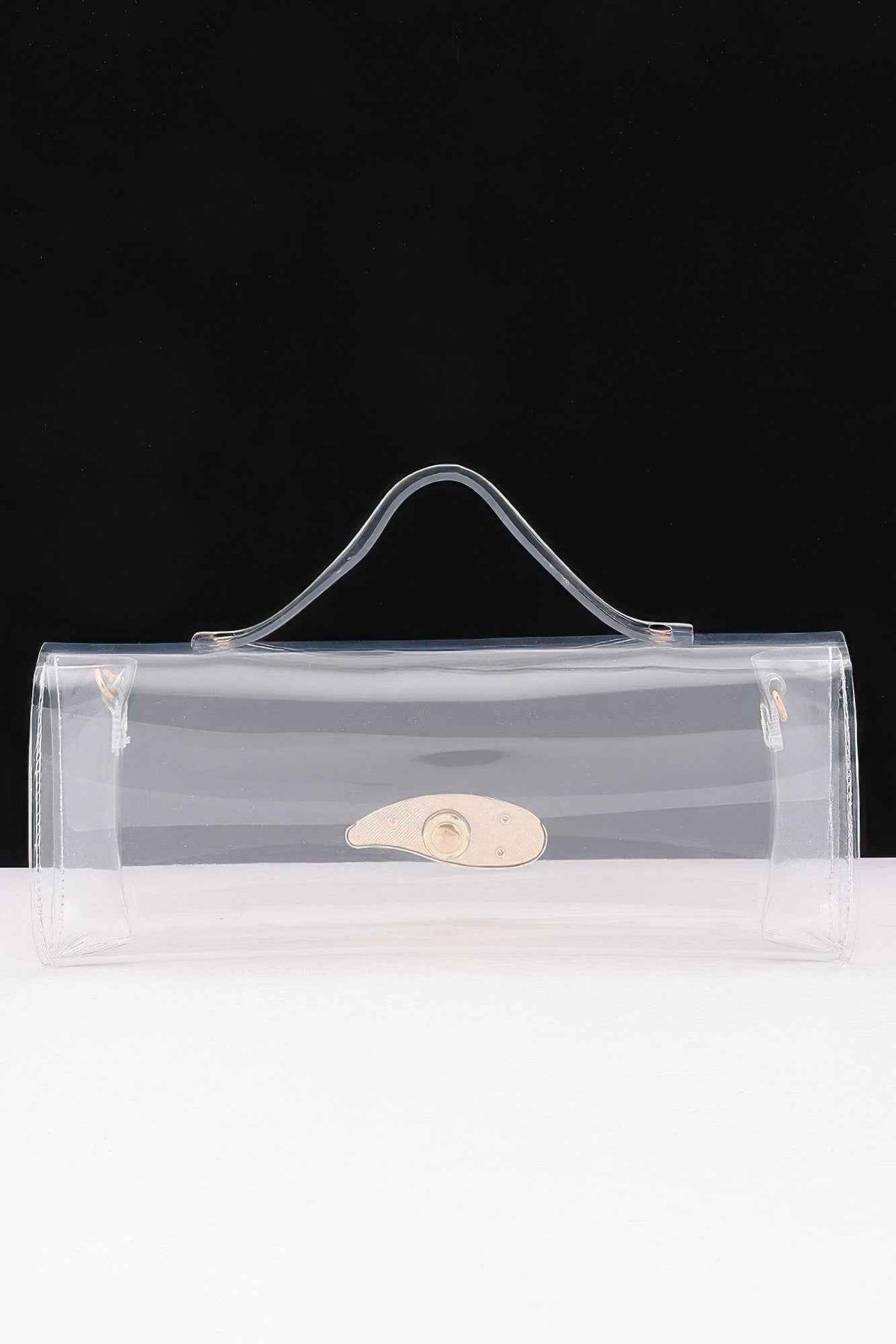 Transparent Top Handle Bag