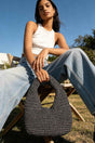 Crochet Woven Hobo Bag