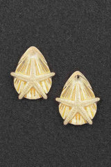 Starfish & Shell Stud Earrings