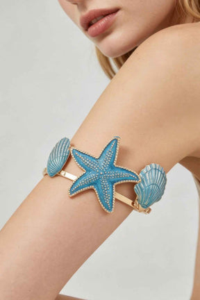 Under The Sea Open Arm Cuff