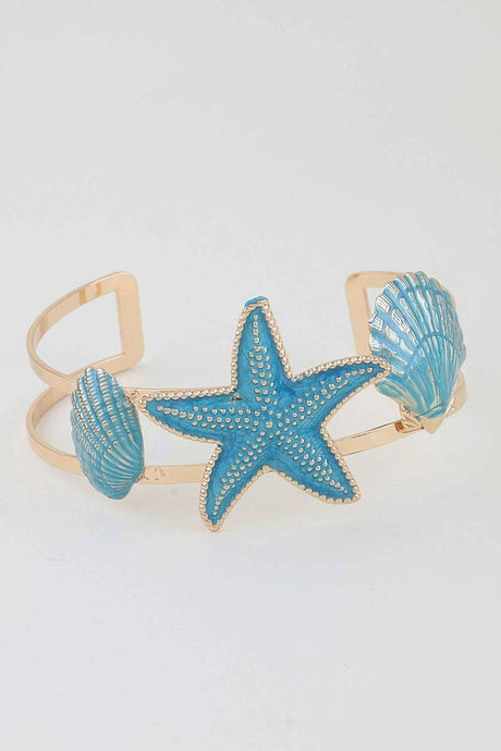 Under The Sea Open Arm Cuff