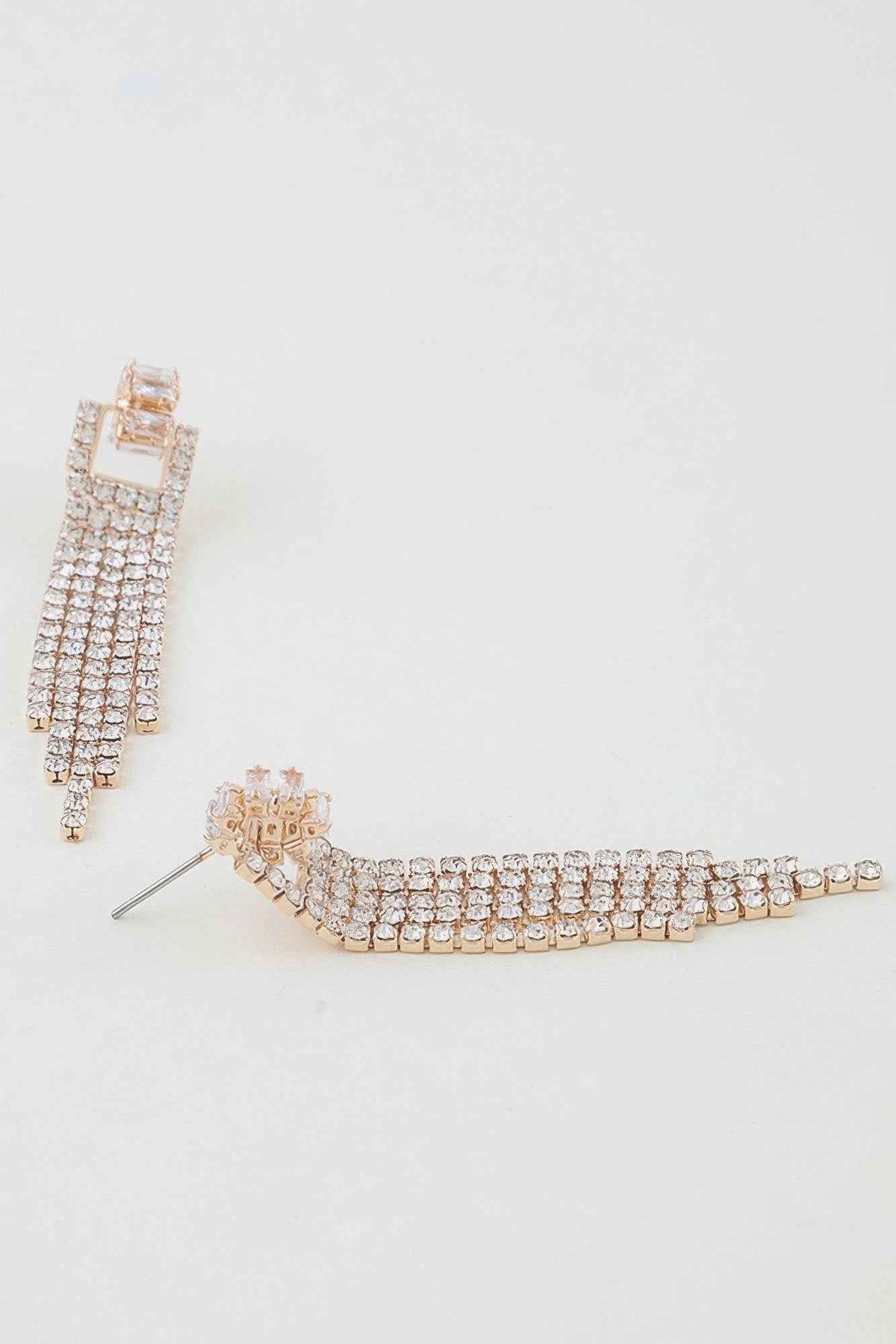 Cubic Zirconia Drop Earrings