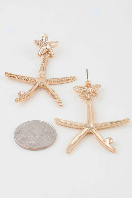 Be My Starfish Drop Earrings