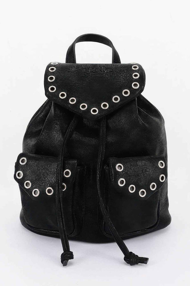 Vegan Leather Backpack