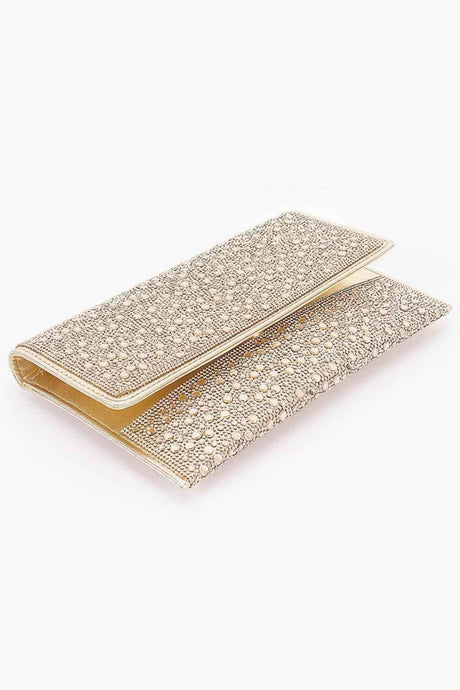 Rhinestone Envelope Party Clutch