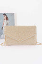 Rhinestone Envelope Party Clutch