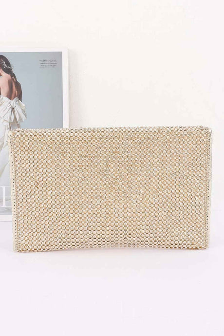 Rhinestone Envelope Party Clutch